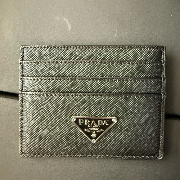 Prada Saffiano Leather card holder - Picture 1 of 2